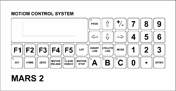MARS2 keyboard